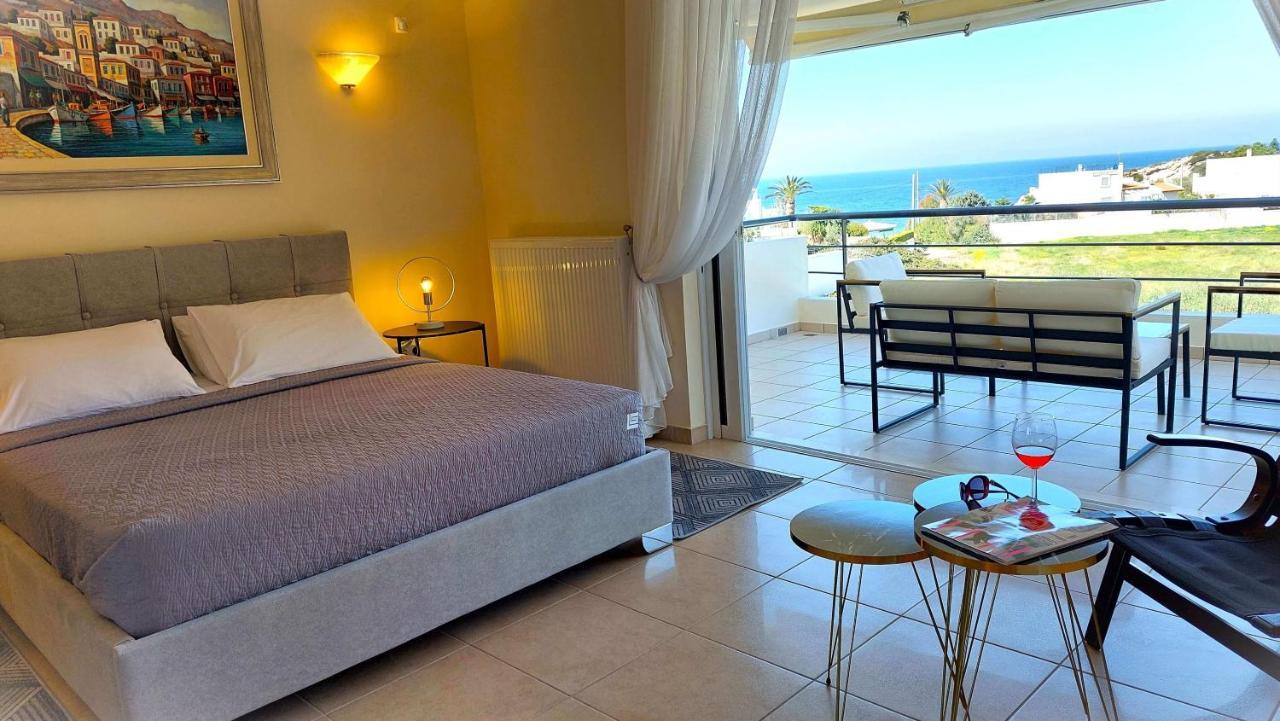 Holiday Villa Sunjoy Close To The Beach Sounion Eksteriør billede