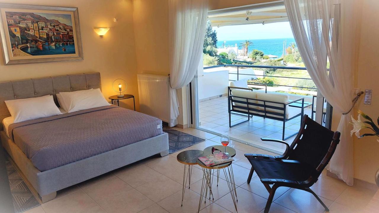 Holiday Villa Sunjoy Close To The Beach Sounion Eksteriør billede
